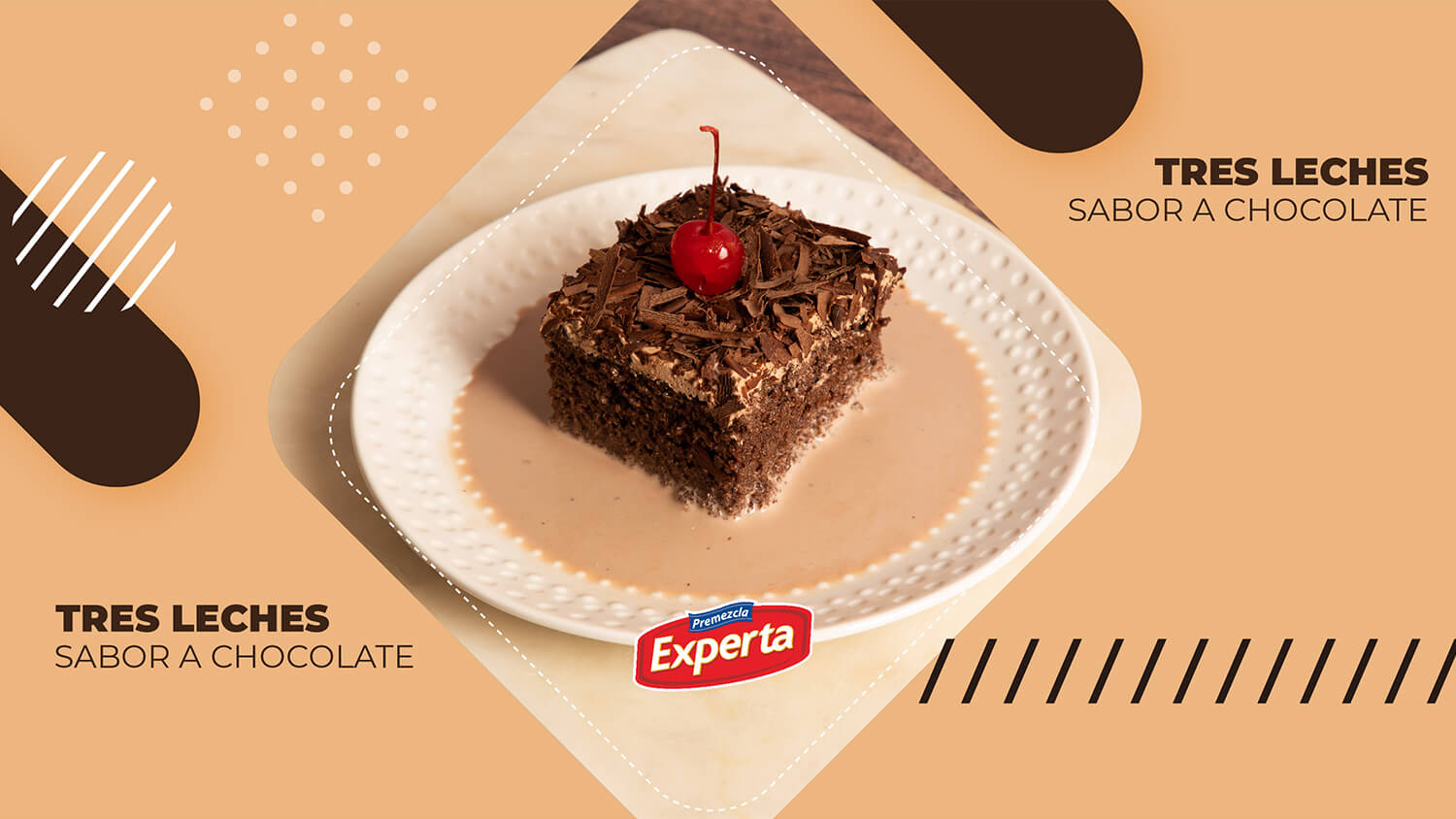 Tres Leches Sabor A Chocolate Con Premezcla Experta | Crecemos Juntos