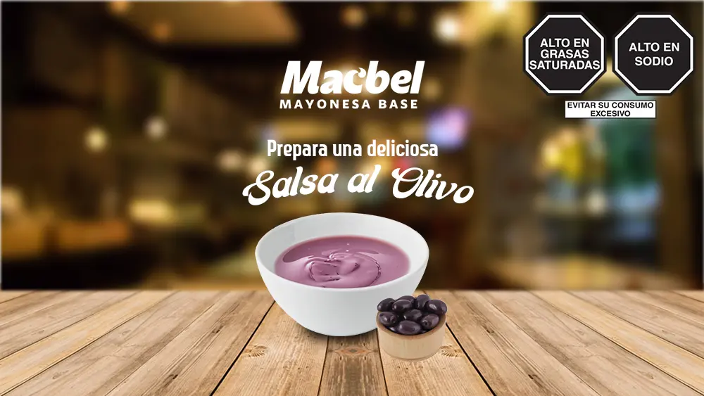 salsa olivo macbel mayonesa base