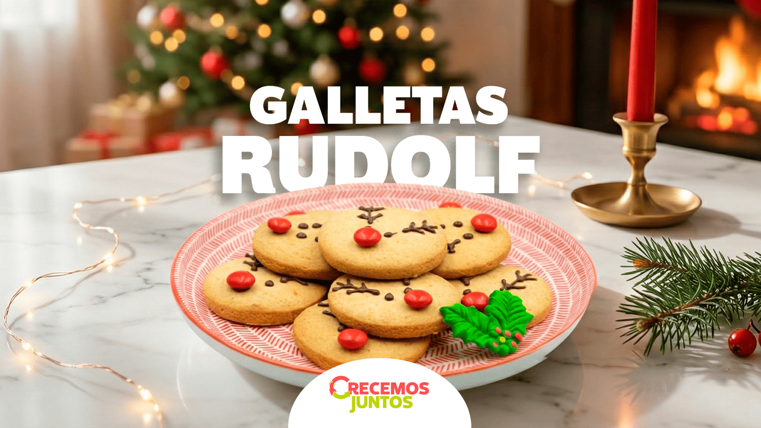 Prepara unas deliciosas Galletas Rudolf para Navidad