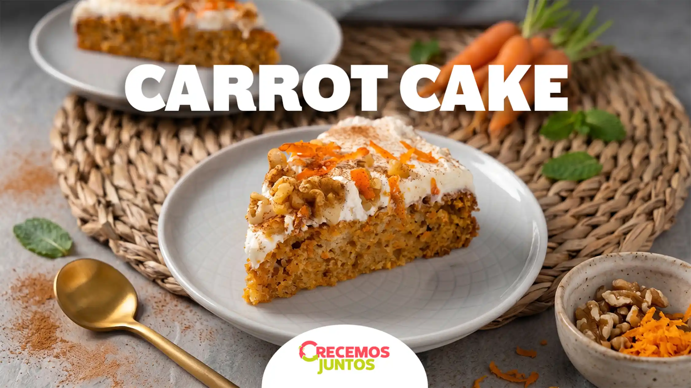 Aprende a preparar un delicioso Carrot Cake