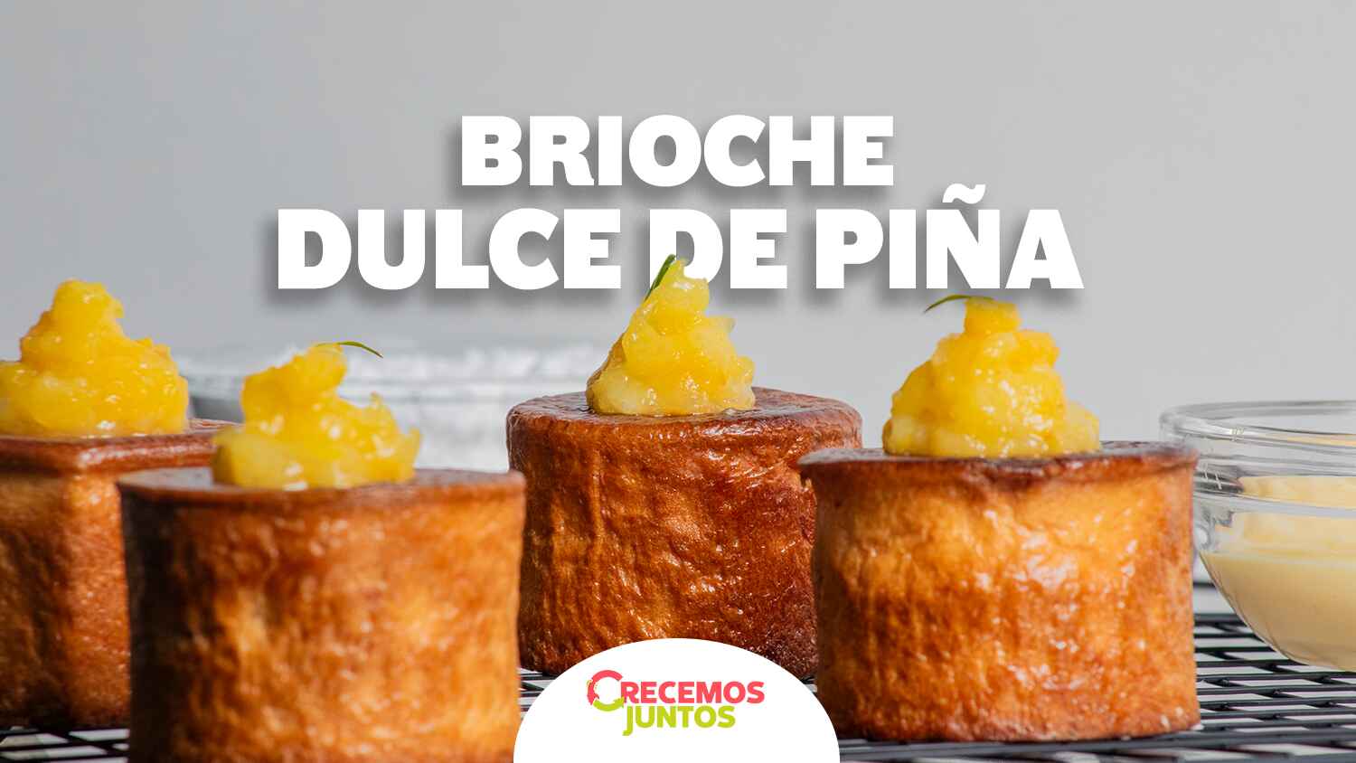 Brioche dulce de piña