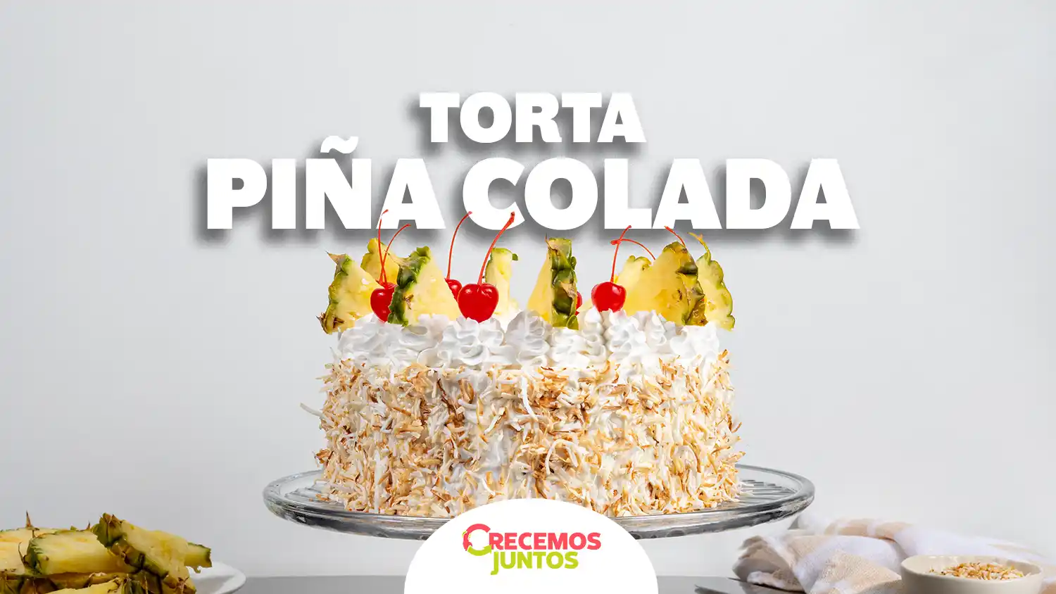 Torta de piña colada