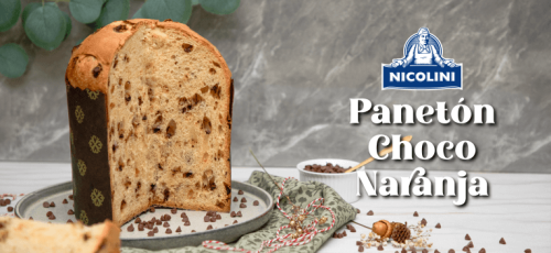 Portada panetón Choco Naranja